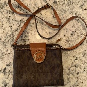 Michael Kors MK Logo Crossbody